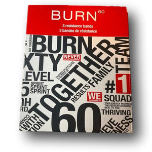 𝅺burn 60, 3 resistance bands, New in Box - FabFitFun Item